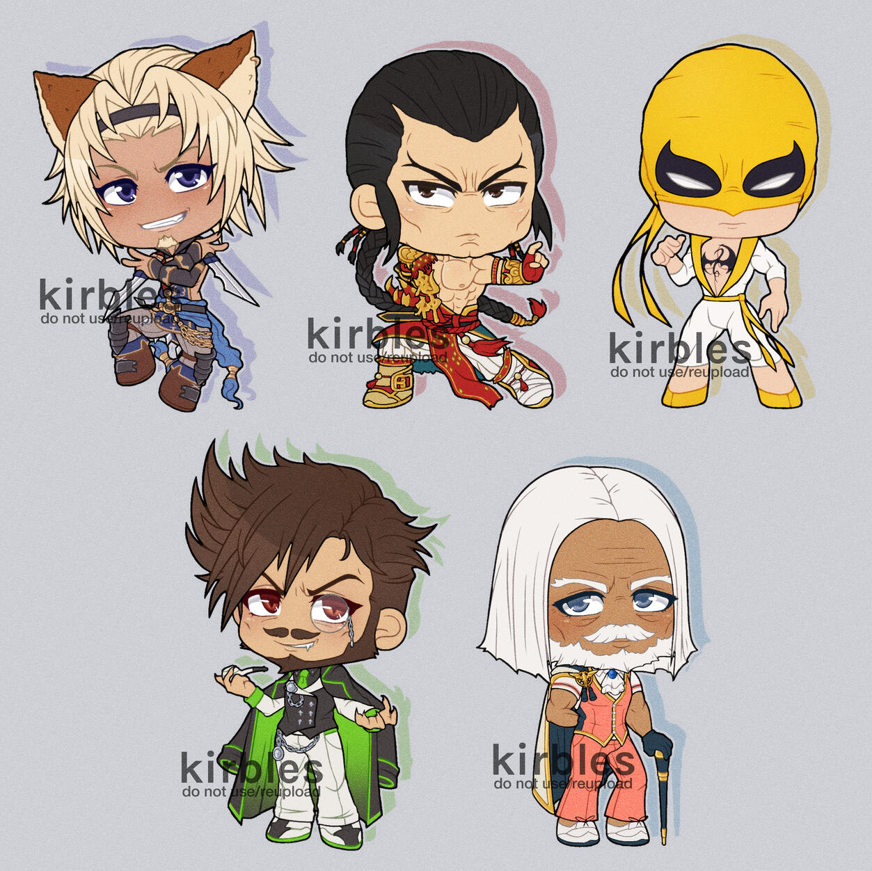 Various FG Characters