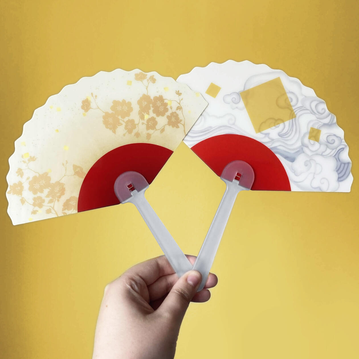 Fighting Game Hand Fans Fighting Game Hand Fans