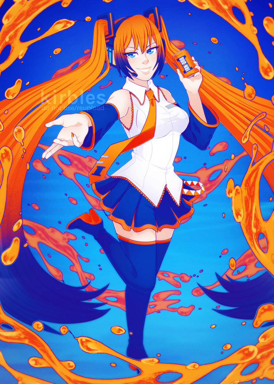 Irn Bru Miku - Original Design