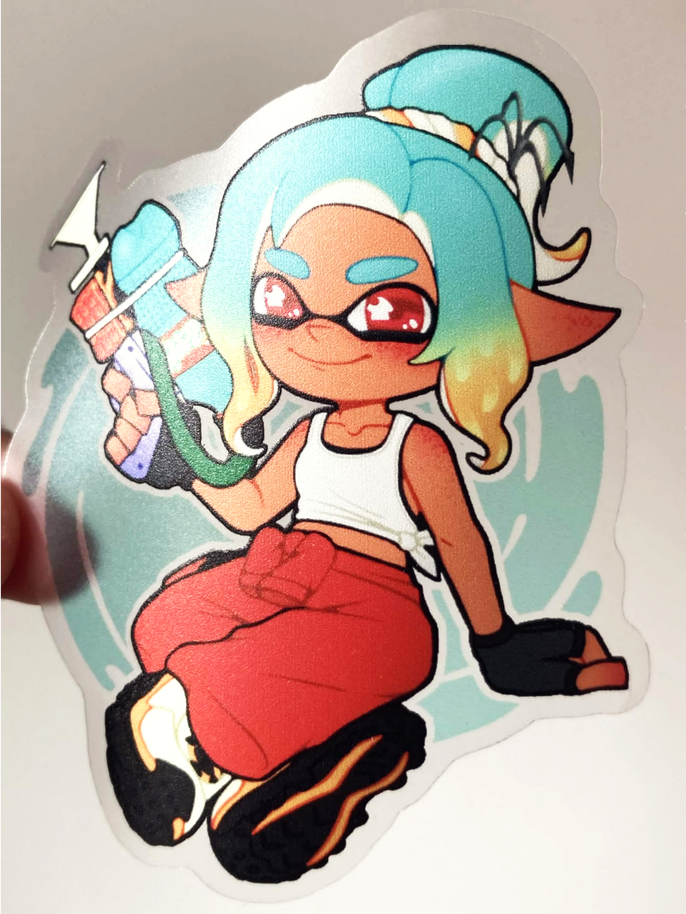 Splatoon Raiders Sticker