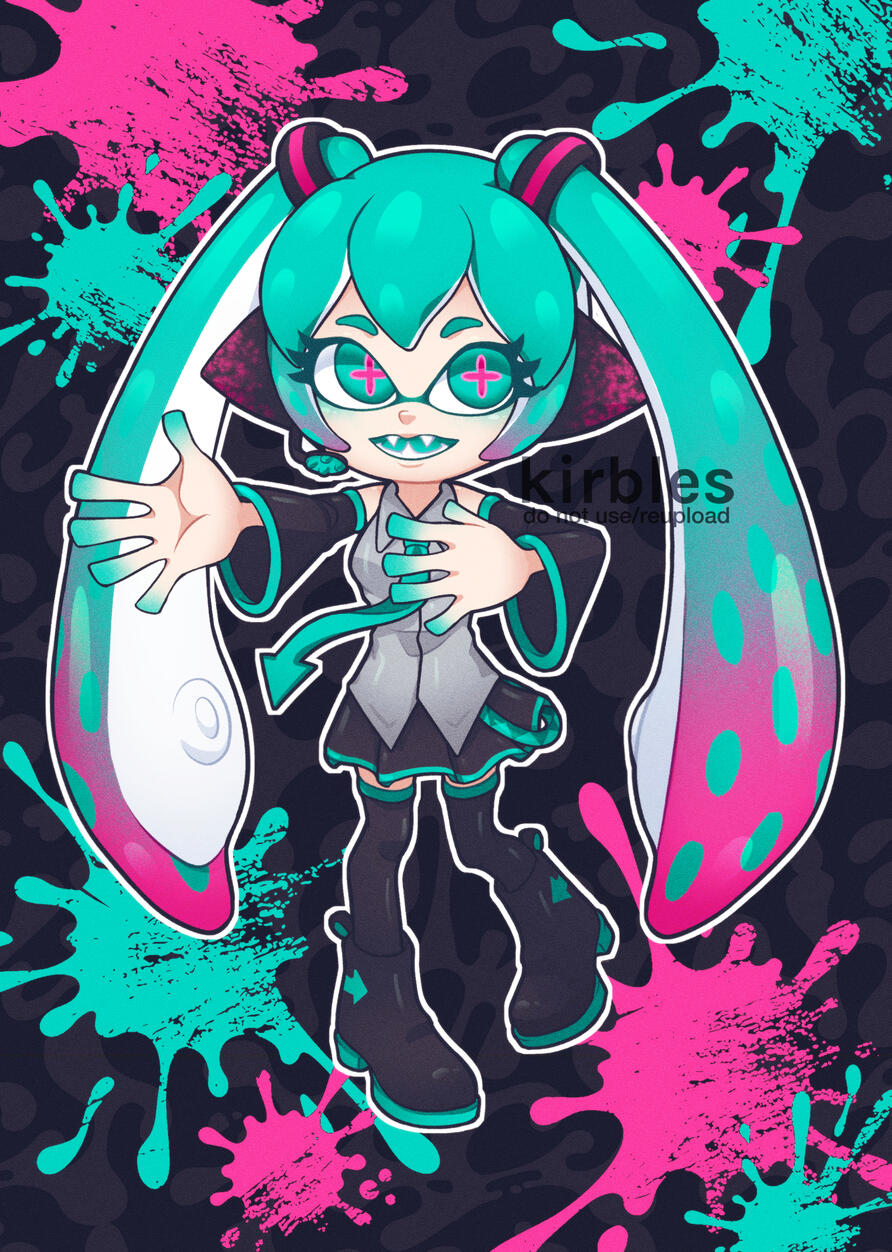 Inkling Miku - Original Design