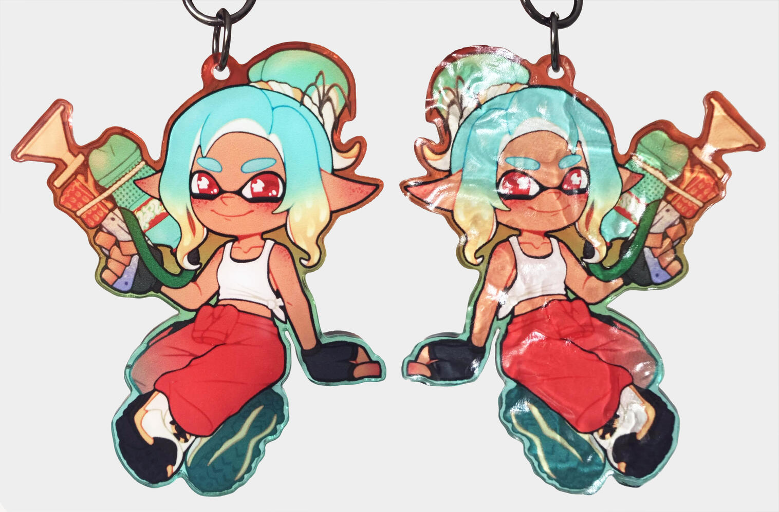 Mechanic Ripple Keychain, Splatoon Raiders
