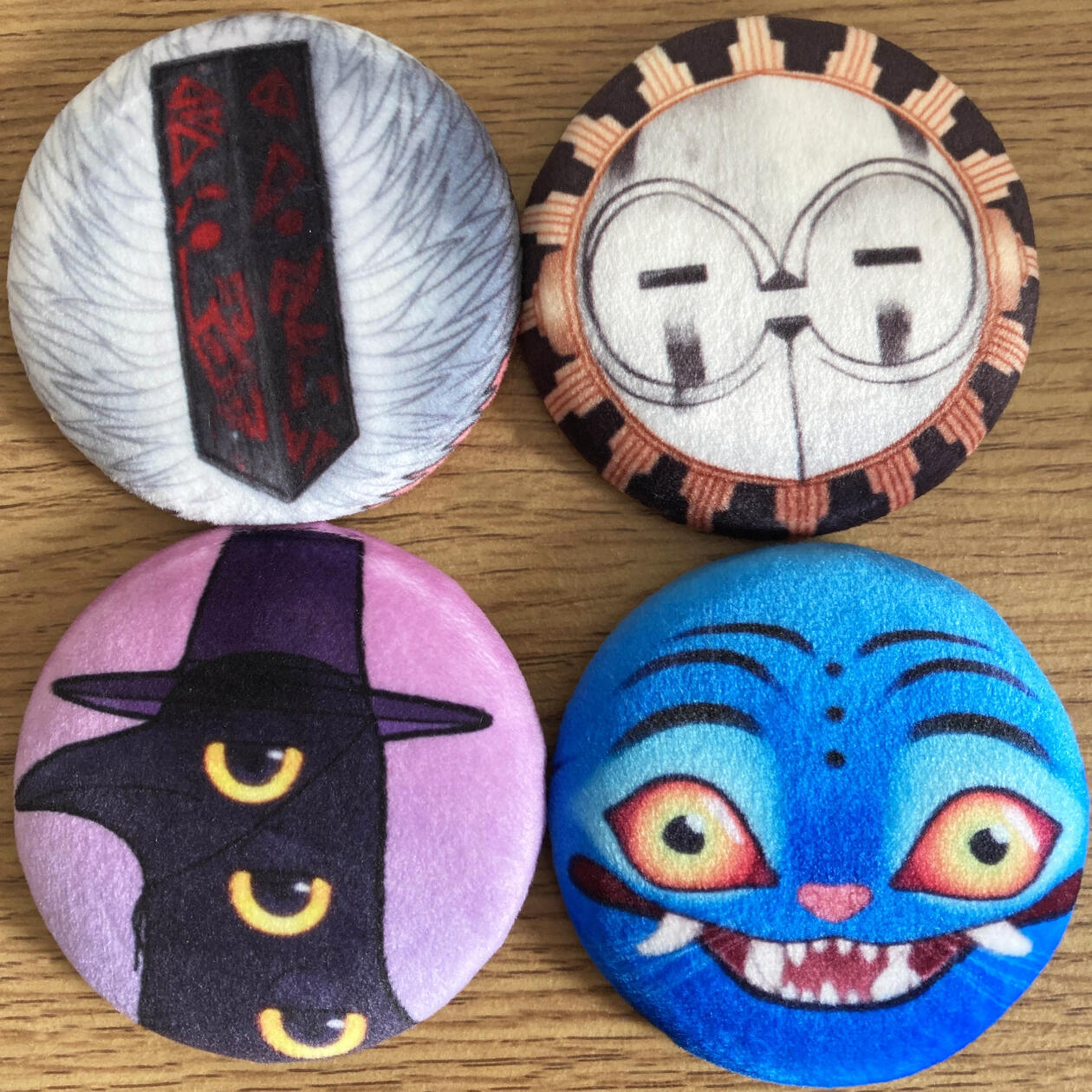 Plush Badges Plush Badges